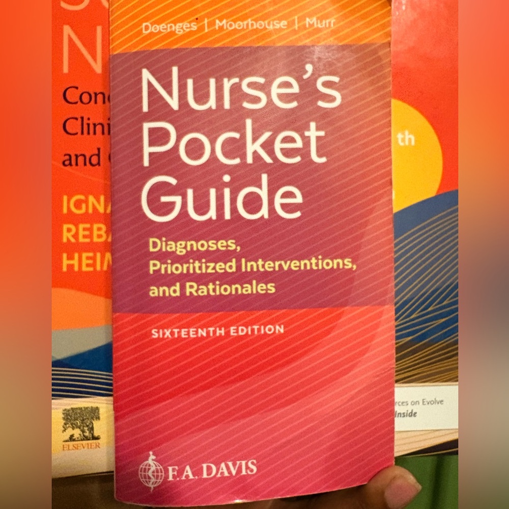 Nurse's Pocket Guide - Red
